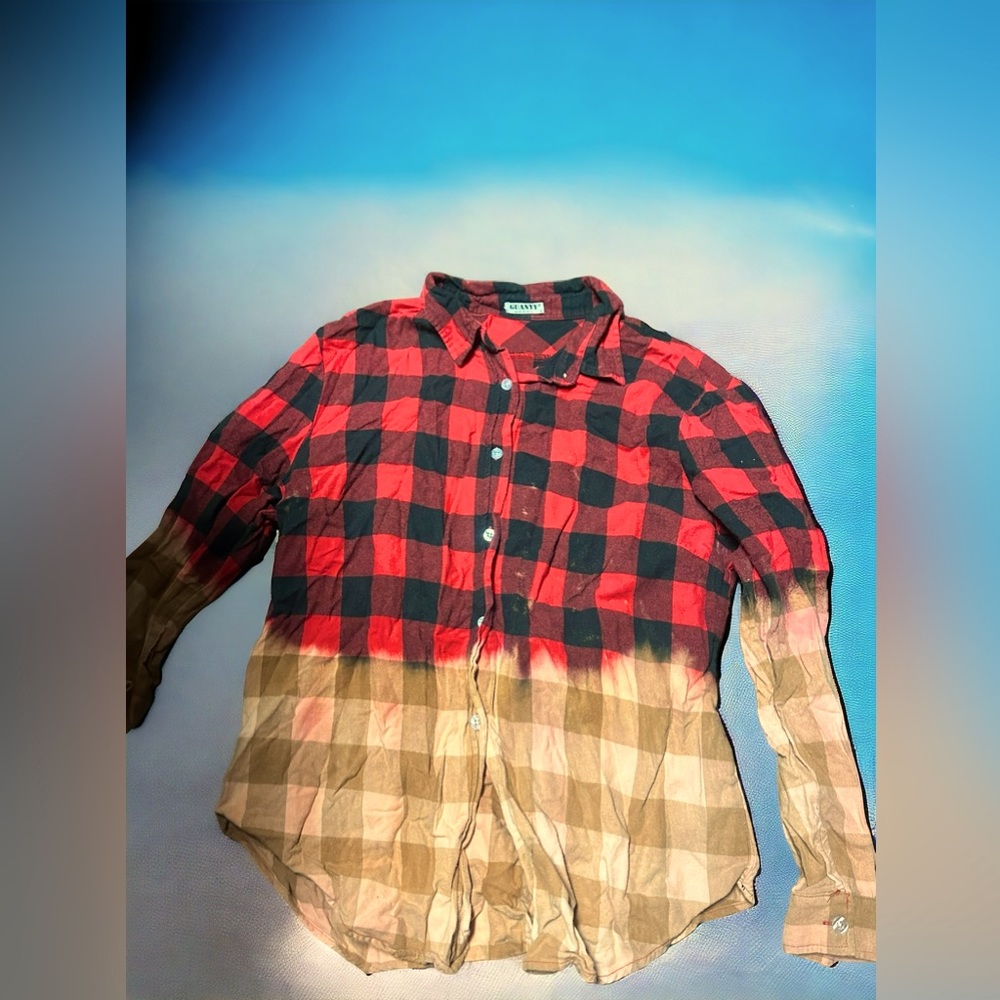 Flannel Plaid Custom Shirt